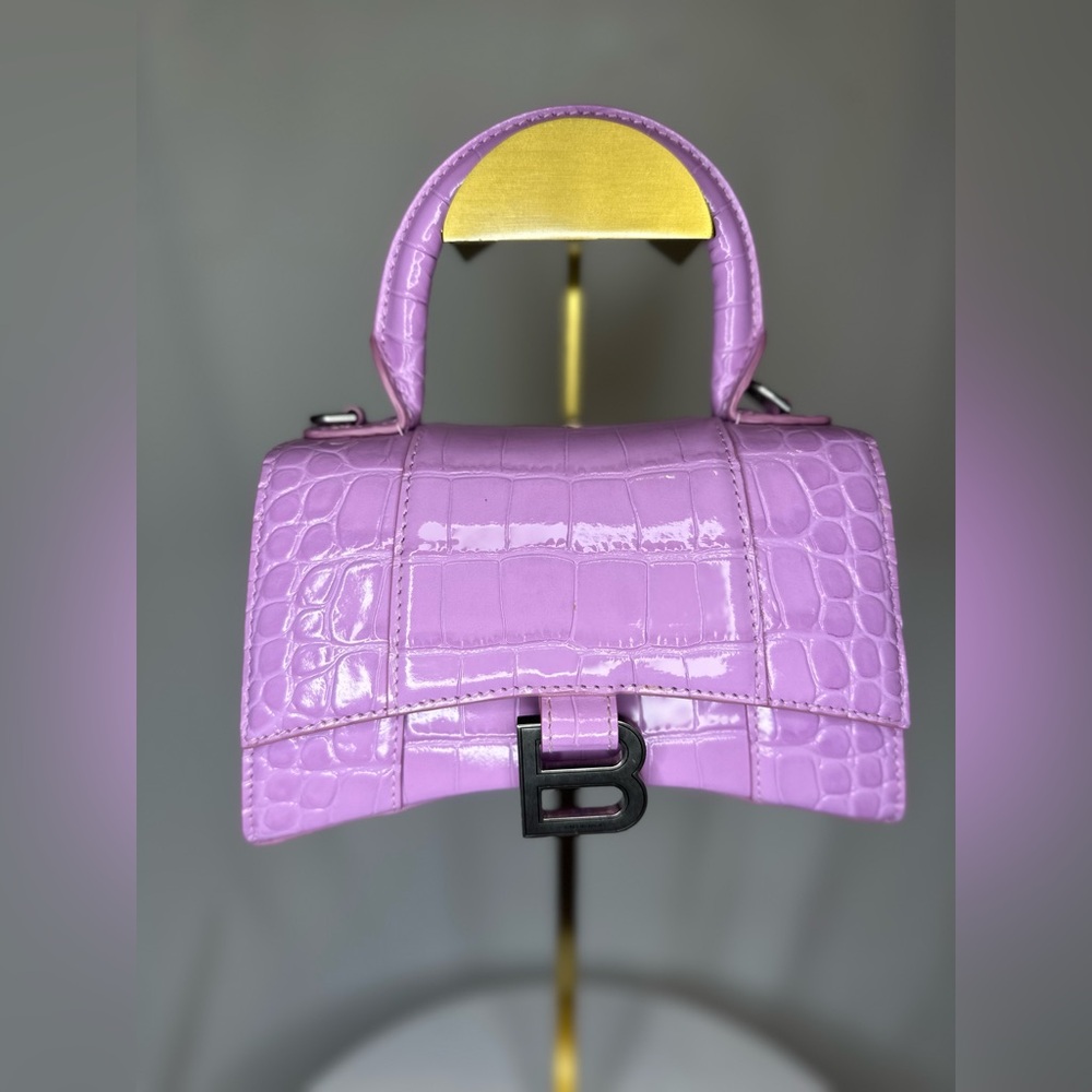 Balenciaga XS Hourglass Top Handle Bag